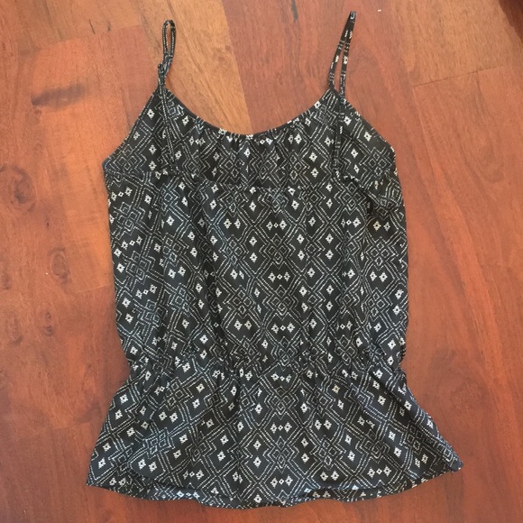 Forever 21 black tank with tribal design - Picture 6 of 6